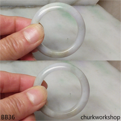 Pale lavender new born baby bangle