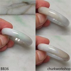 Pale lavender new born baby bangle