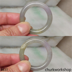 Lavender mix yellowish green new born baby bangle