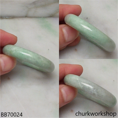 Light green baby jade bangle