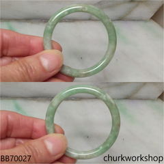 Light green toddler jade bangle