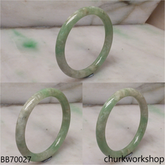 Light green toddler jade bangle