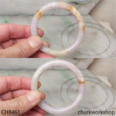 Lavender jade bangle