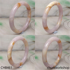 Lavender jade bangle