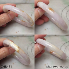 Lavender jade bangle