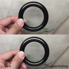 Black jade bangle