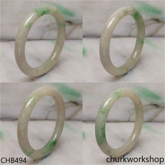 Green jade bangle