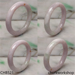 Lavender jade bangle