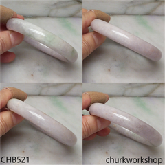 Lavender jade bangle
