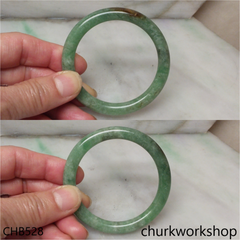 Green jade bangle