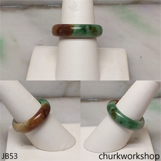 Unisex multicolor jade band