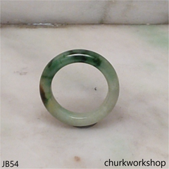 Unisex multicolor jade band