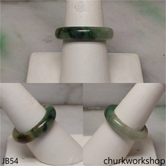Unisex multicolor jade band