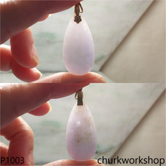 Lavender jade pendant