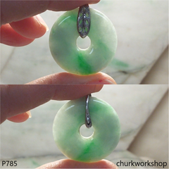 Jade Donut pendant