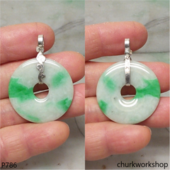 Jade Donut pendant