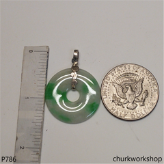 Jade Donut pendant