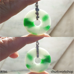 Jade Donut pendant