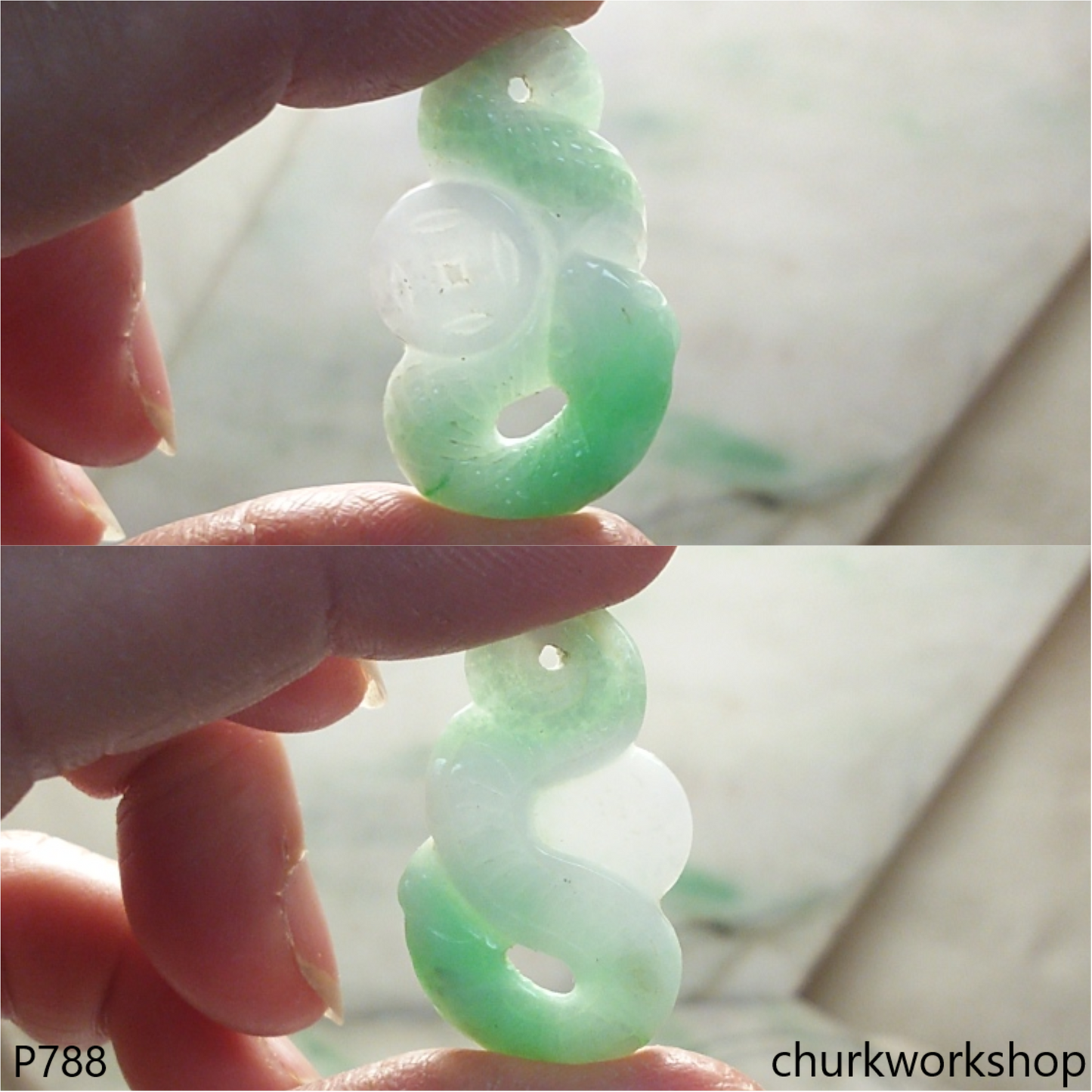 Snake pendant