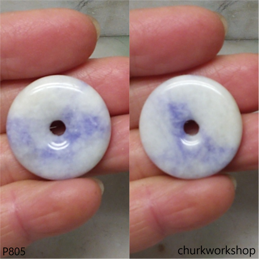 Lavender jade pendant