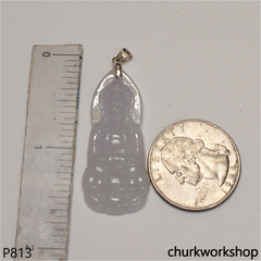 White jade lady Buddha