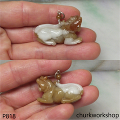 Jade tiger pendant