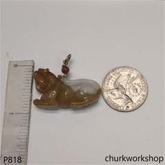 Jade tiger pendant