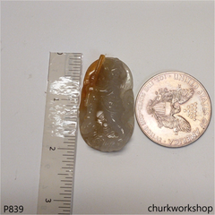 Monkey King jade pendant