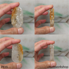 Monkey King jade pendant