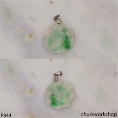Light green Bagua pendant