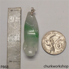 Jade fish pendant