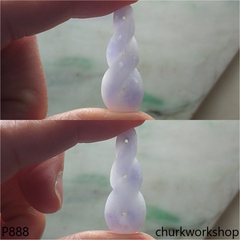 Lavender jade pendant