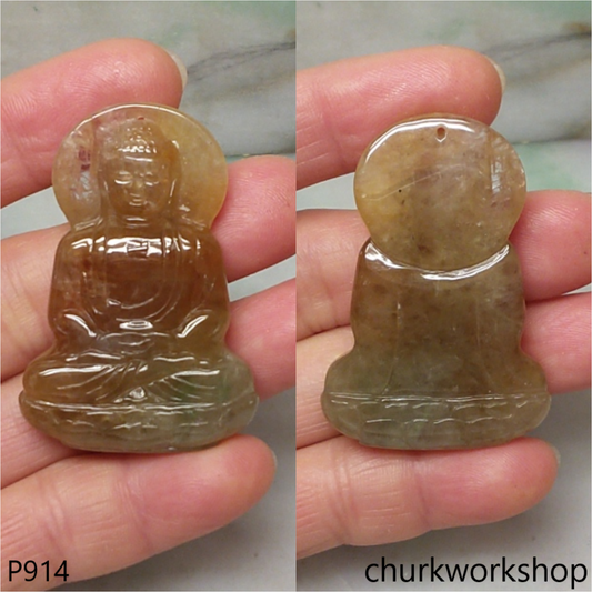 Red Buddha pendant (Shakyamuni)