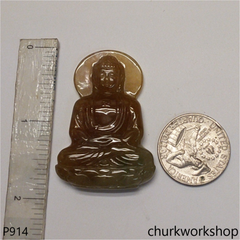 Red Buddha pendant (Shakyamuni)