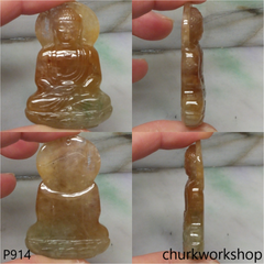 Red Buddha pendant (Shakyamuni)