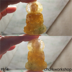 Red Buddha pendant (Shakyamuni)