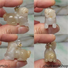 Jade tiger pendant