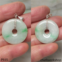 Jade Donut pendant
