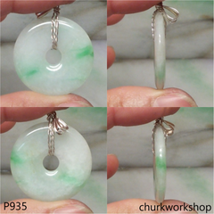 Jade Donut pendant