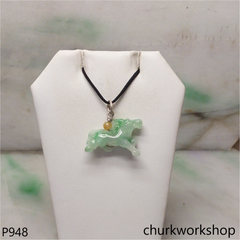 Small jade horse pendant