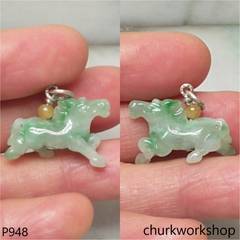 Small jade horse pendant