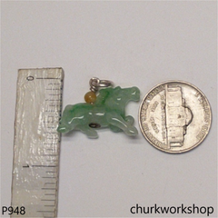 Small jade horse pendant