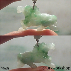 Small jade horse pendant