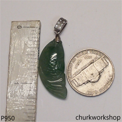 Jade fish pendant