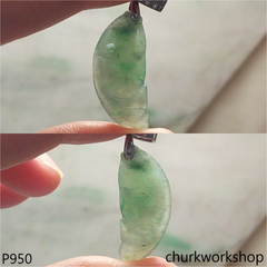Jade fish pendant