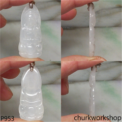 White jade lady Buddha