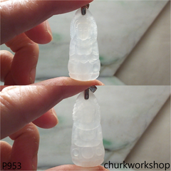 White jade lady Buddha