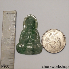 Light green jade Buddha