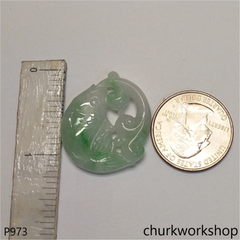Jade fish pendant
