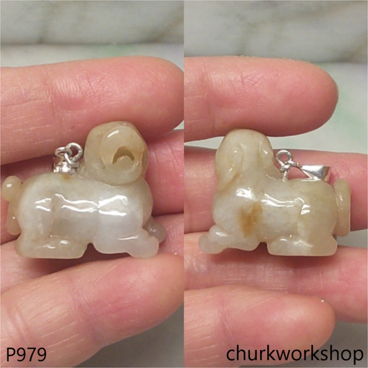 Jade tiger pendant